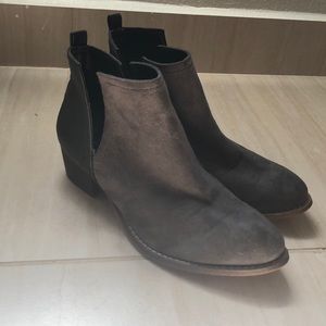 Grey Ankle Booties